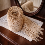 Rouleau dentelle ancienne crochet