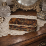 Antique hat pins box