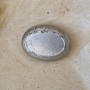 French Antique Silver Plated Box Vintage Decor