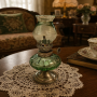 Authentic French Antique Oil Lamp Vintage Decor
