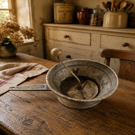 Authentic French Vintage Food Mill