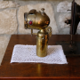 Antique LUXOR Brass Miner Lamp