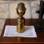 Antique LUXOR Brass Miner Lamp