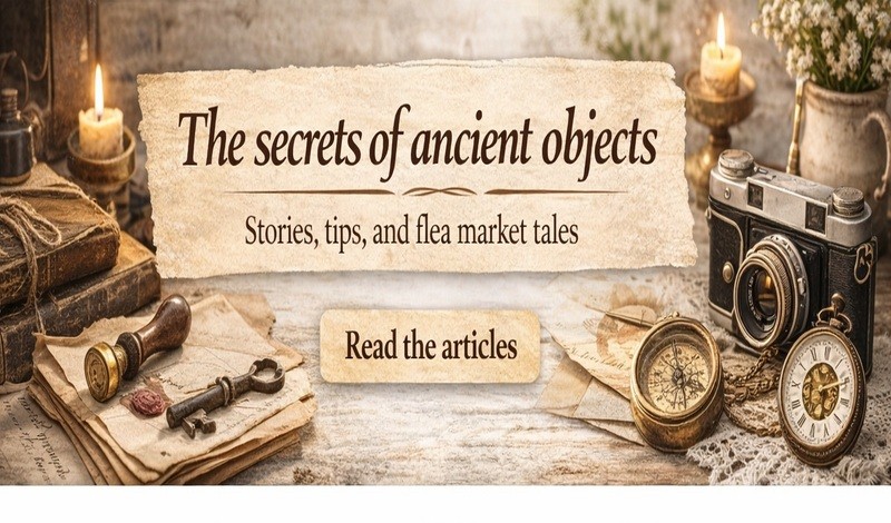 Welcome to the blog of the Authentic Attic: flea market tips, stories of antique objects, vintage decoration and a passion for found treasures.